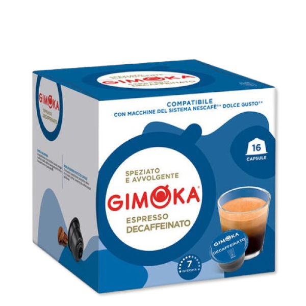 GIMOKA Decaffeinato – капсули "Dolce Gusto" 16 бр.