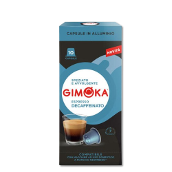 GIMOKA In Alluminio Без кофеин  – капсули Nespresso 10 бр.