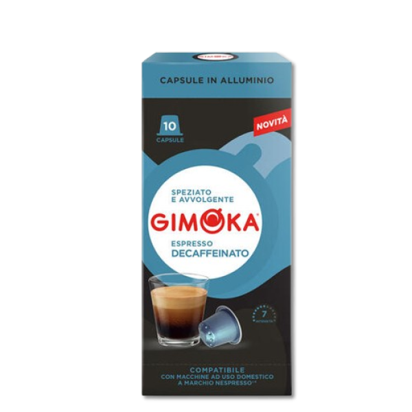 GIMOKA In Alluminio Без кофеин  – капсули Nespresso 10 бр.