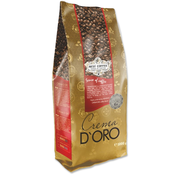 Кафе на зърна CREMA D'ORO 1кг.